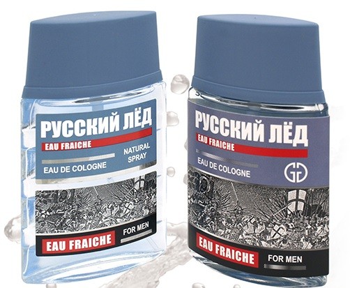 Одеколон мужской Русский лед 60мл. EAU FRAICHE 7267 (18)