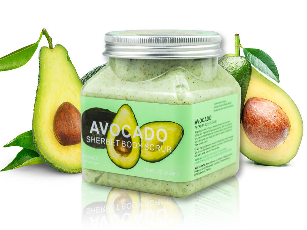 Скраб Wokali 500мл. д/тела Avocado