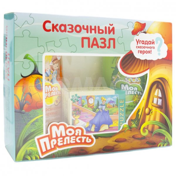 ПН/ДЕТ. Моя прелесть Сказочный пазл(шампунь+шампунь-гель,пазл)