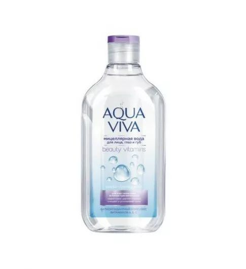 Мицеллярная вода AQUA VIVA 300г. д/всех типов кожи