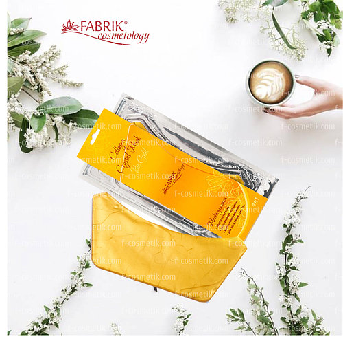 Маска д/шеи FABRIK cosmetology Коллагеновая С био золотом