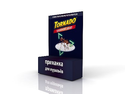 Инсектицид от муравьев Торнадо Т-302 3амп.