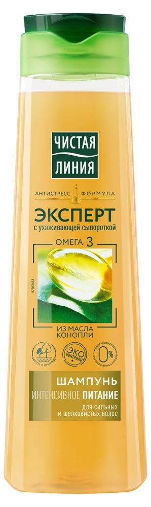 Шампунь Чист. линия  400мл. Интенсивное питание (12)