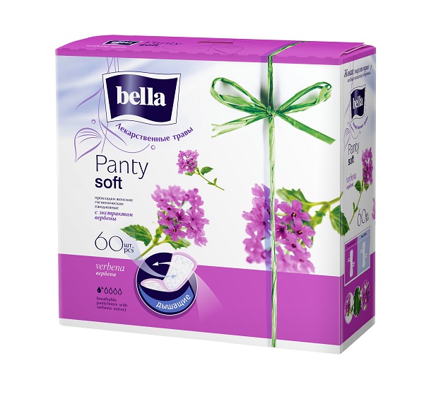 Прокладки Белла Панти софт 60шт. Herbs verbena (с экст.вербены) (12)