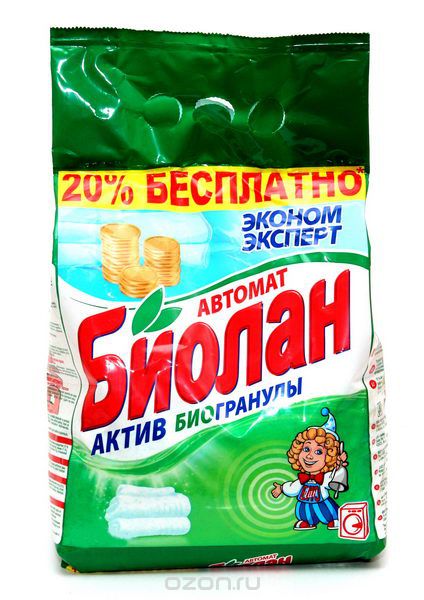 Стир.порошок Биолан авт. 2,4кг. Эконом Эксперт (4)