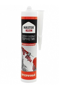 Герметик силиконовый Master Klein 310мл. универсальный прозрачный