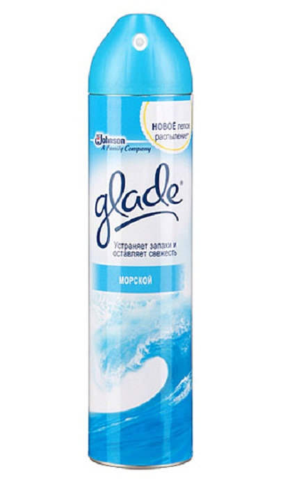 Освежитель воздуха Glade 300мл. Морской (12)