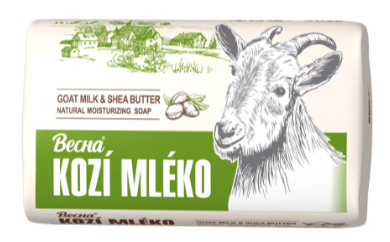 Мыло Kozi Mleko 90г. Goat milk extract and Shea Butter 6303 (уп.6) (72)