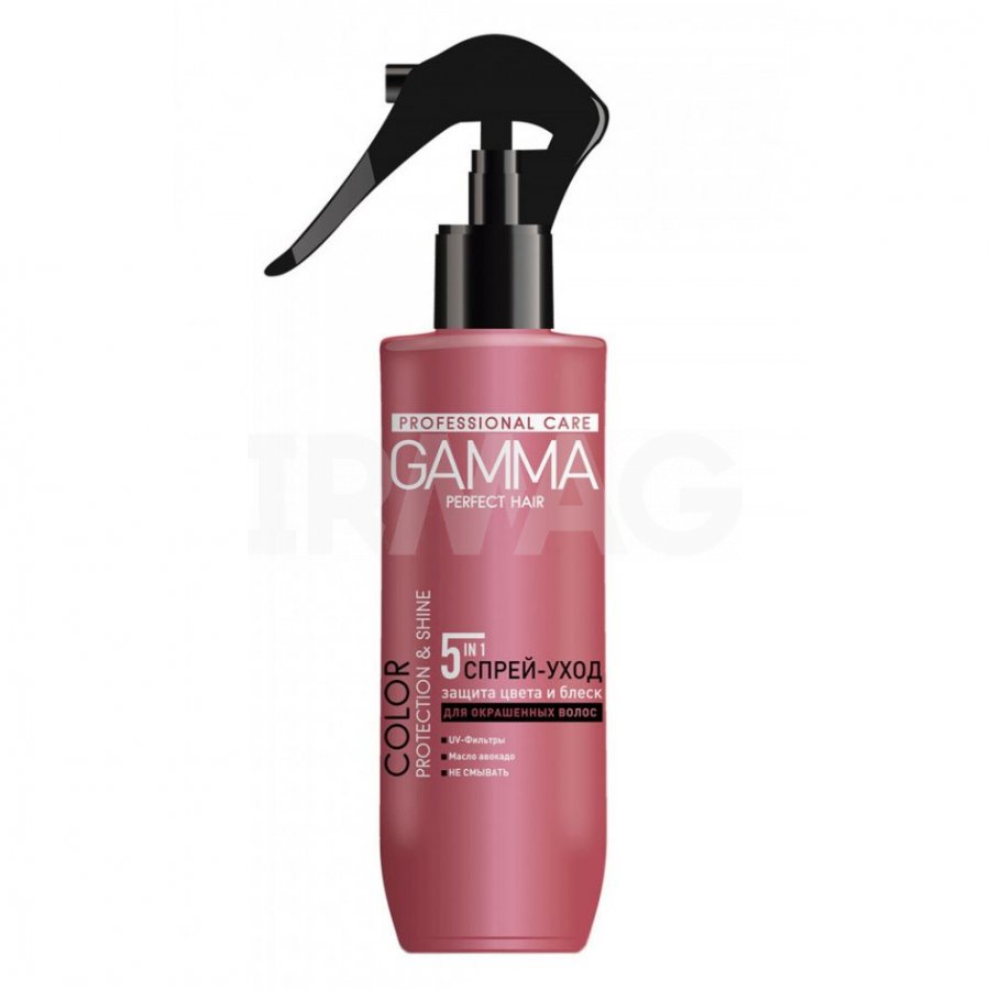 Спрей д/волос Gamma Perfekt Hair 250мл. уход д/окраш.в. защита цв.и блеск