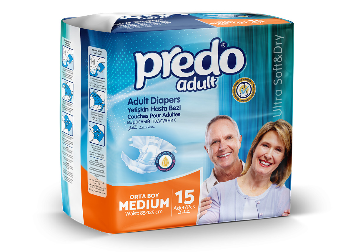 Подгузн. Predo medium 15шт.
