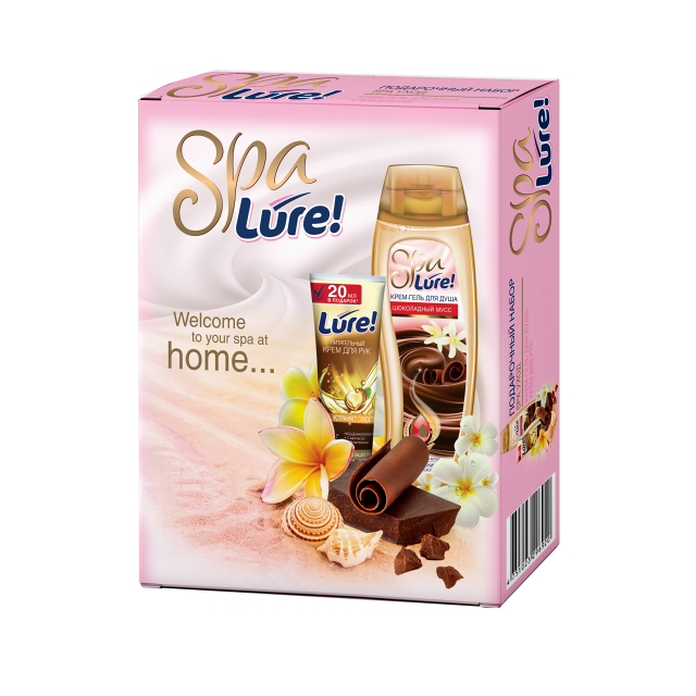 ПН/ЖЕН. Lure Spa уход (гель д/душа+крем д/рук)