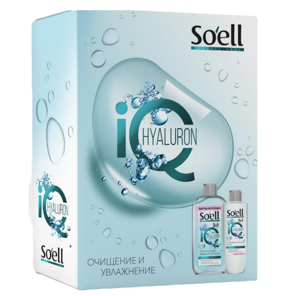 ПН/ЖЕН. SOELL Professional (Мицеллярная вода 600 мл+Тоник 200мл.)