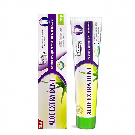 Зубн.паста Вилсен 170г. Aloe Extra Dent защита десен с корой дуба