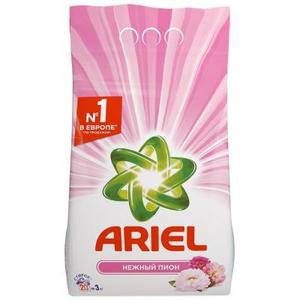 Стир.порошок Ариэль авт. 3кг. Нежный пион