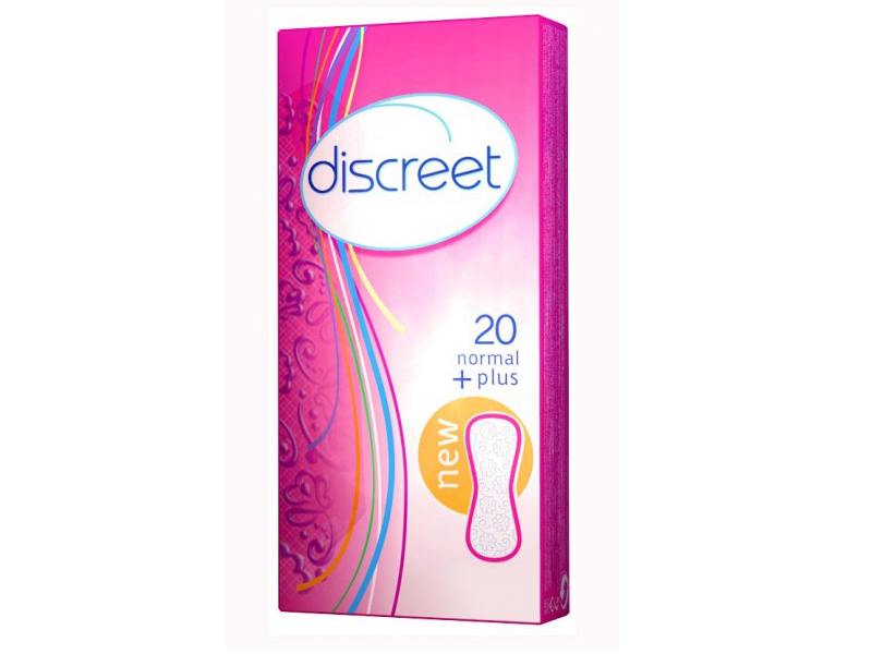 Прокладки DISCREET ежедн. 20шт. Normal Single (18)