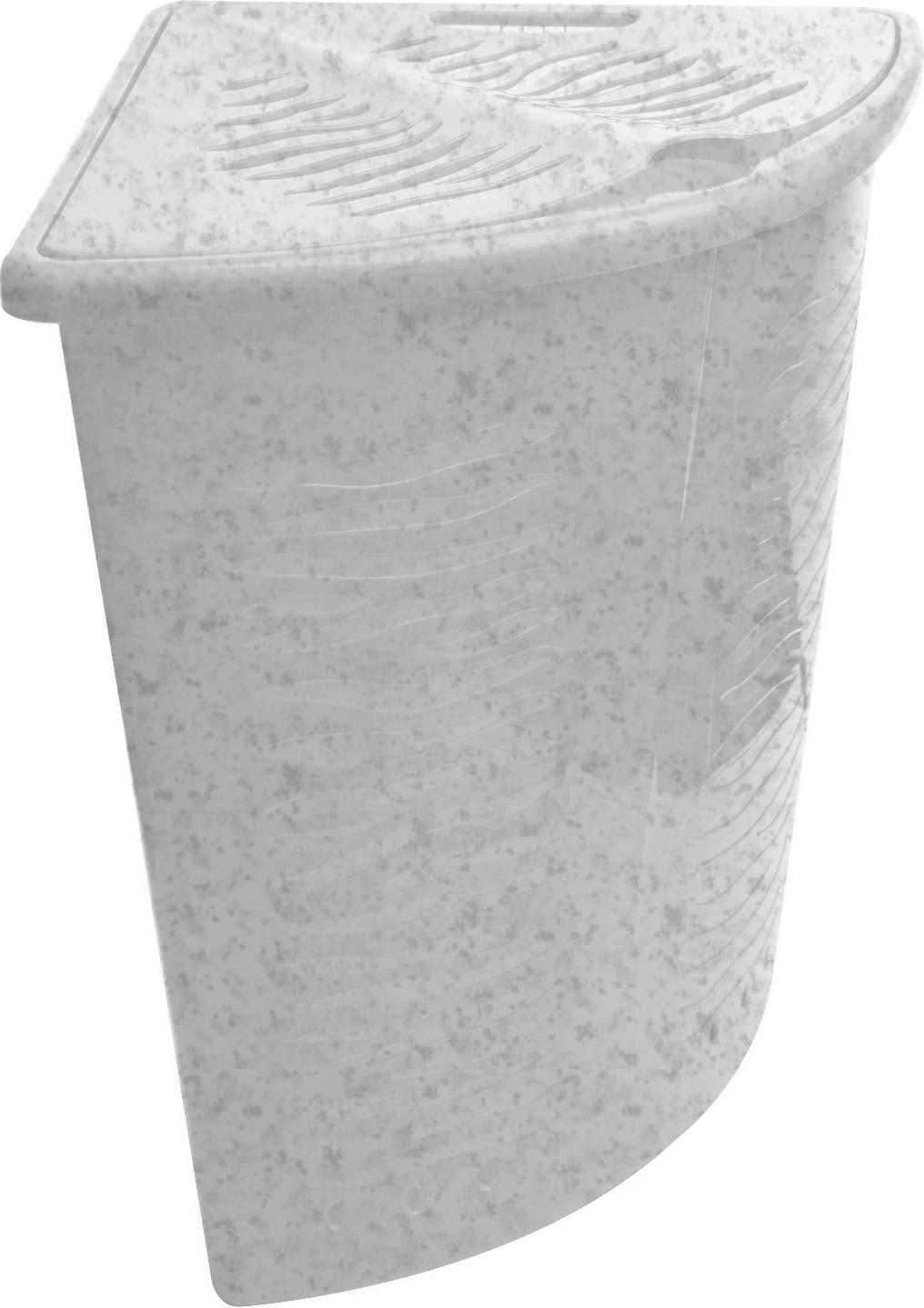 Корзина для белья 40л. Аква/Keeplex Regular угловая