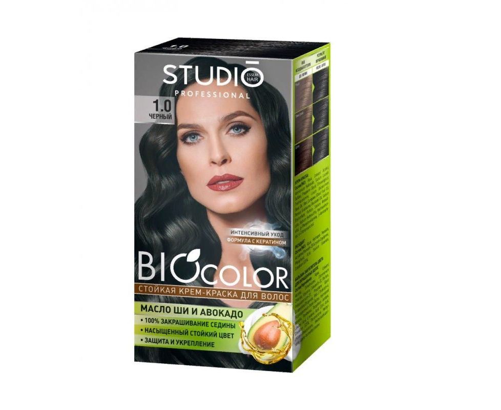 Краска д/волос Biocolor 1.0 Черный