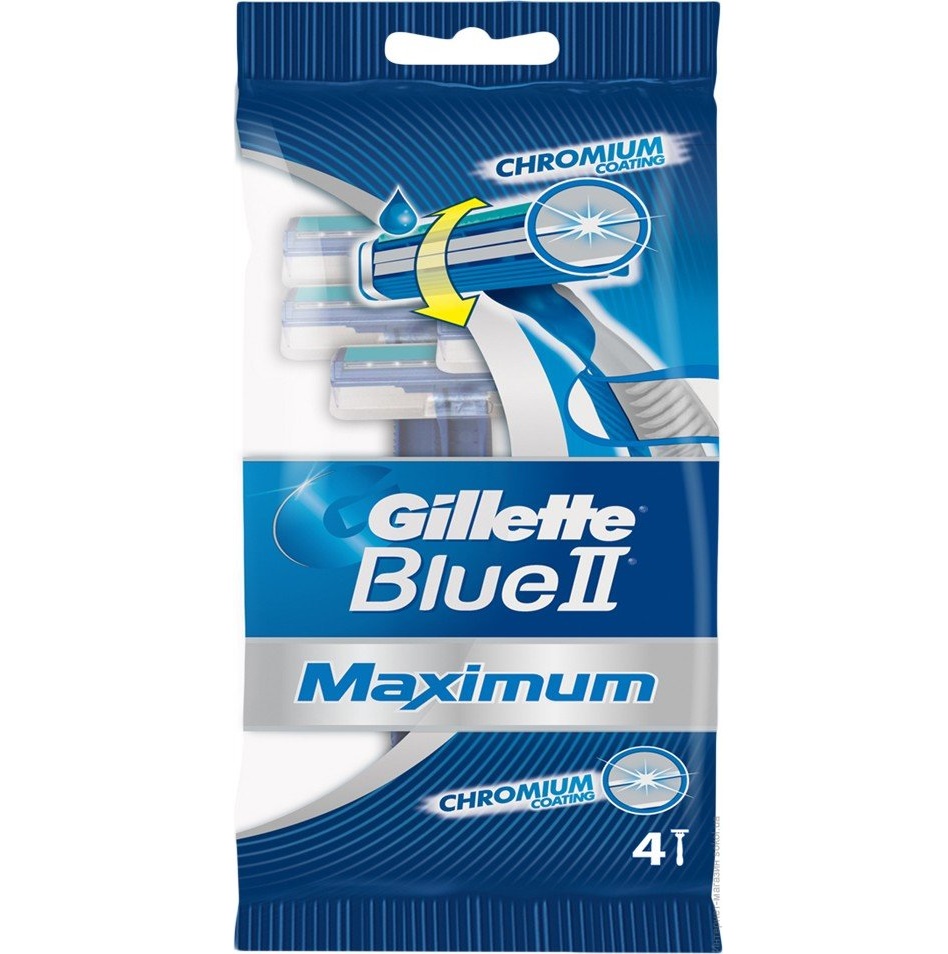 Станки Gillette Blue II 4шт
