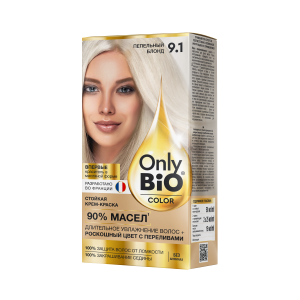 Краска д/волос Only Bio COLOR 9.1 Пепельный блонд