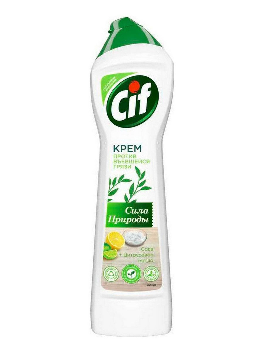 Ср-во Cif 450мл. чист.крем Сила природы