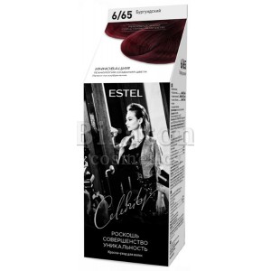 Краска д/волос Estel Celebrity 6/65 Бургундский