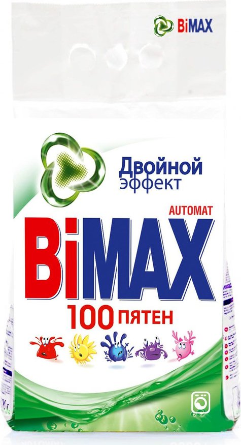 Стир.порошок Бимакс авт. 4,5кг. 100 пятен (1)