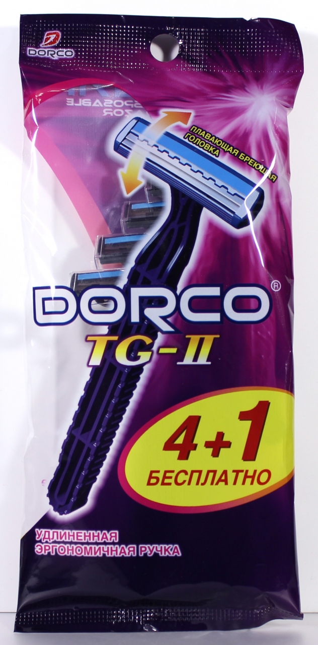 Станки Dorco 2 с плав. головкой 4+1шт.