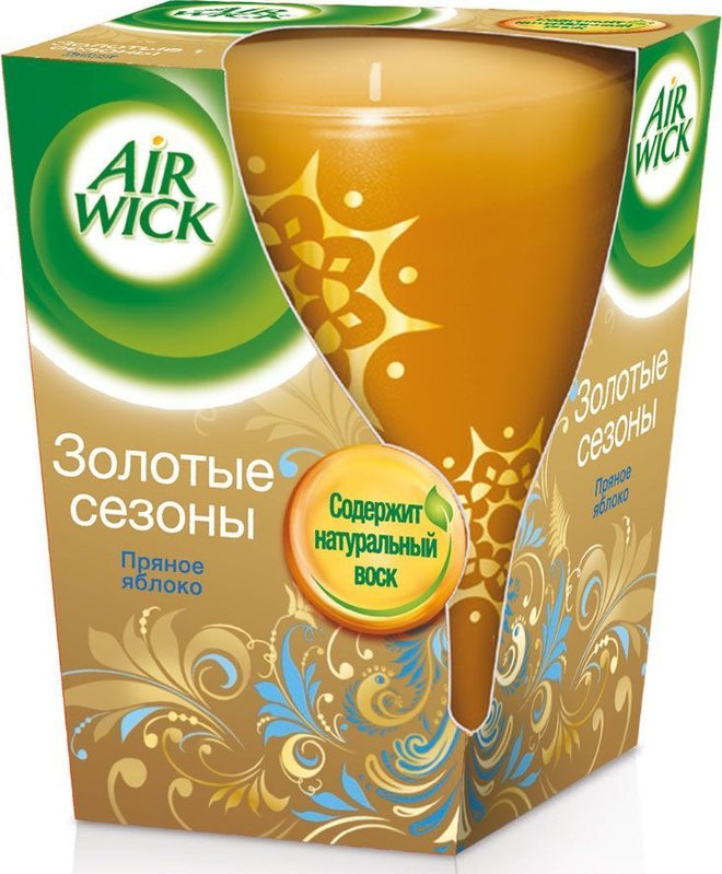 Ароматич.свеча Air Wick 155 гр. Пряное яблоко