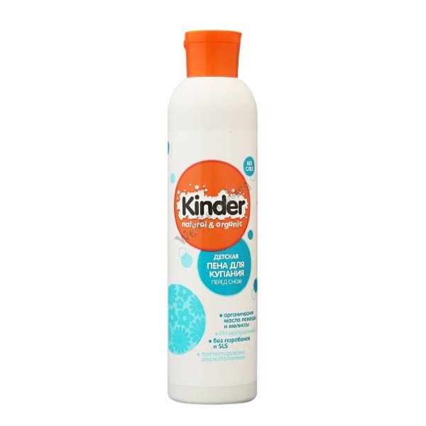 Пена для купания Kinder 250мл. Перед сном