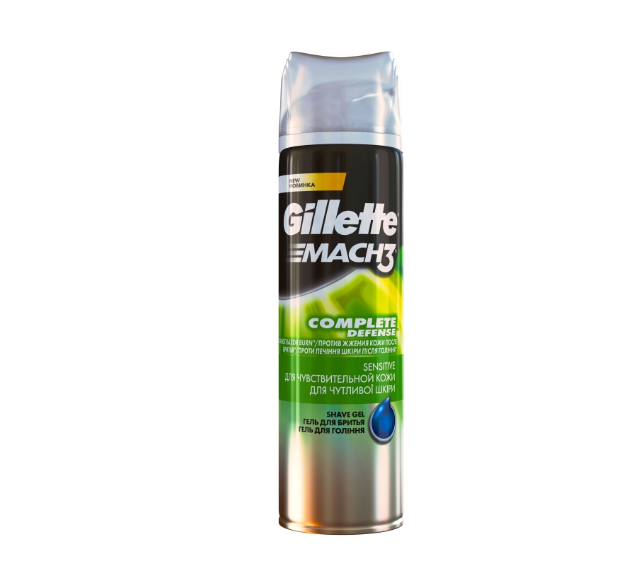 Гель д/бритья Gillette 200мл. Мак3 Sensitive