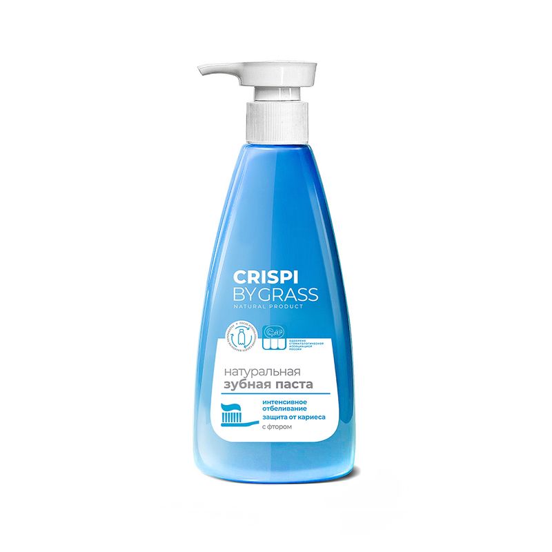Зубн.паста Grass 250мл. Crispi  Отбеливающая (6)