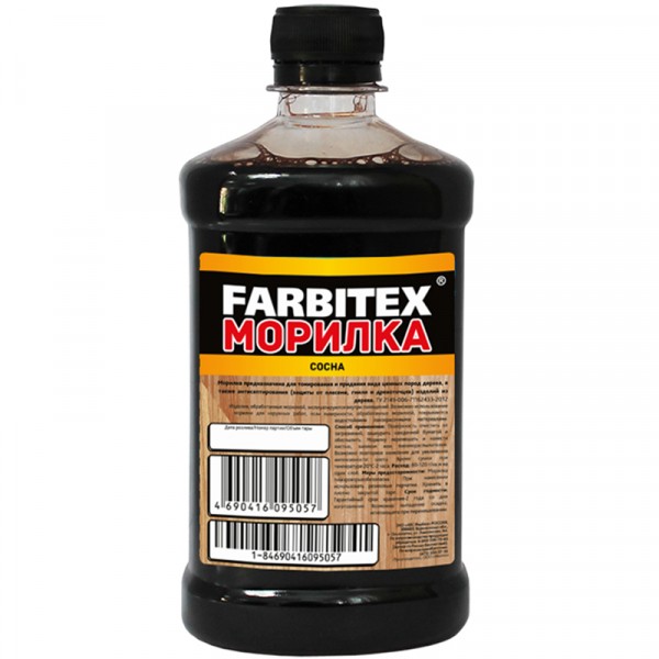 Морилка FARBITEX СОСНА 0,5л. (20)