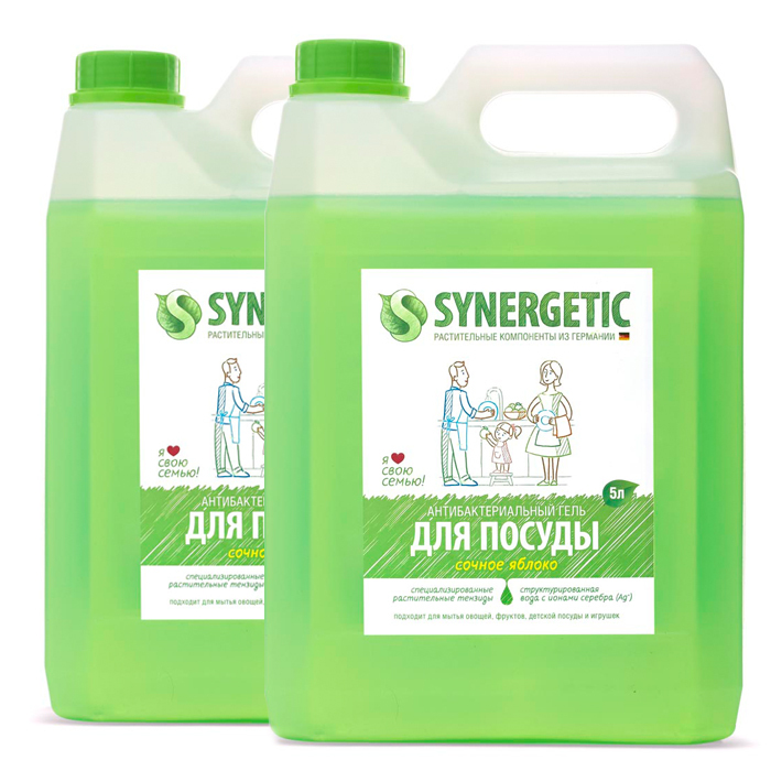 Мыло жидк. 5л. Synergetic Луговые травы Гипоаллергенное