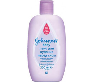 Пена для ванн Johnson's baby 300мл. Перед сном