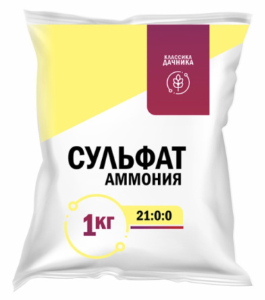 Удобрение НовАгро 1кг. Сульфат аммония (30)