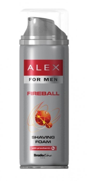 Пена д/бритья Alex 200мл. Fireball
