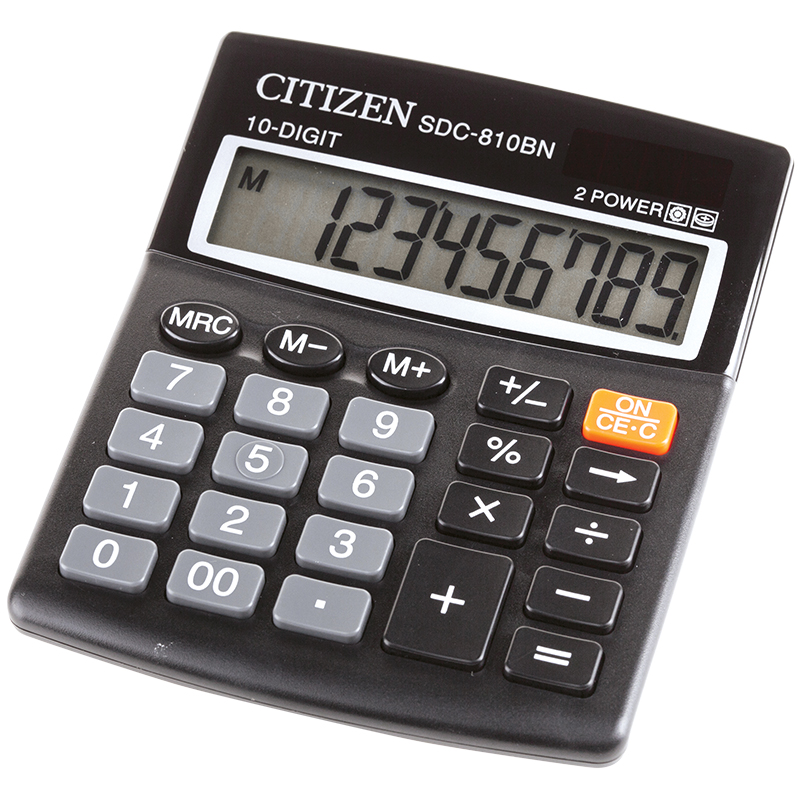Калькулятор 10разр. Citizen 810sdc