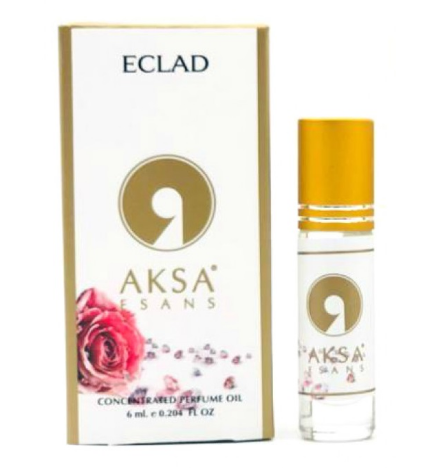 Духи маслянные AKSA 6мл. жен. ролик Eclad (уп.6)