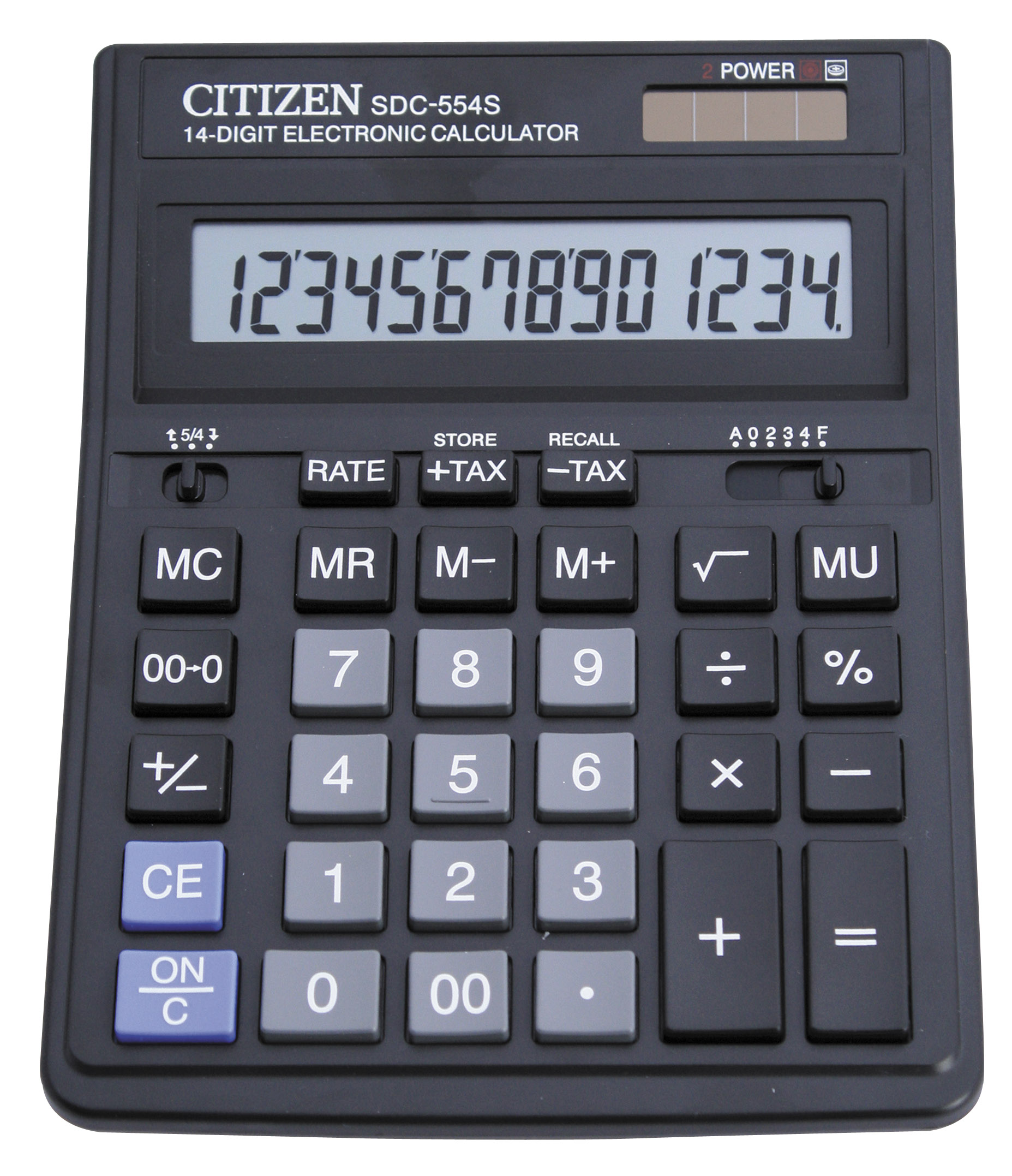 Калькулятор 14разр. Citizen 2пит.