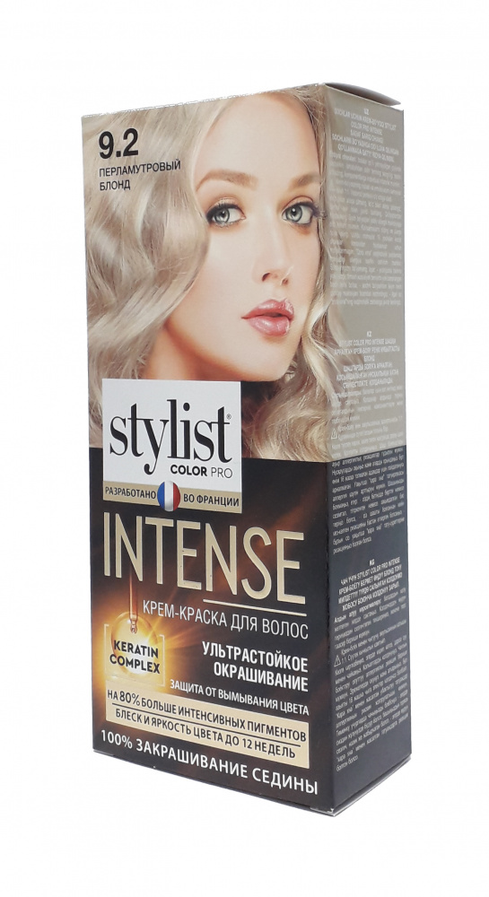 Краска д/волос STYLIST COLOR PRO INTENSE 9.2 Перламутровый блонд (17)