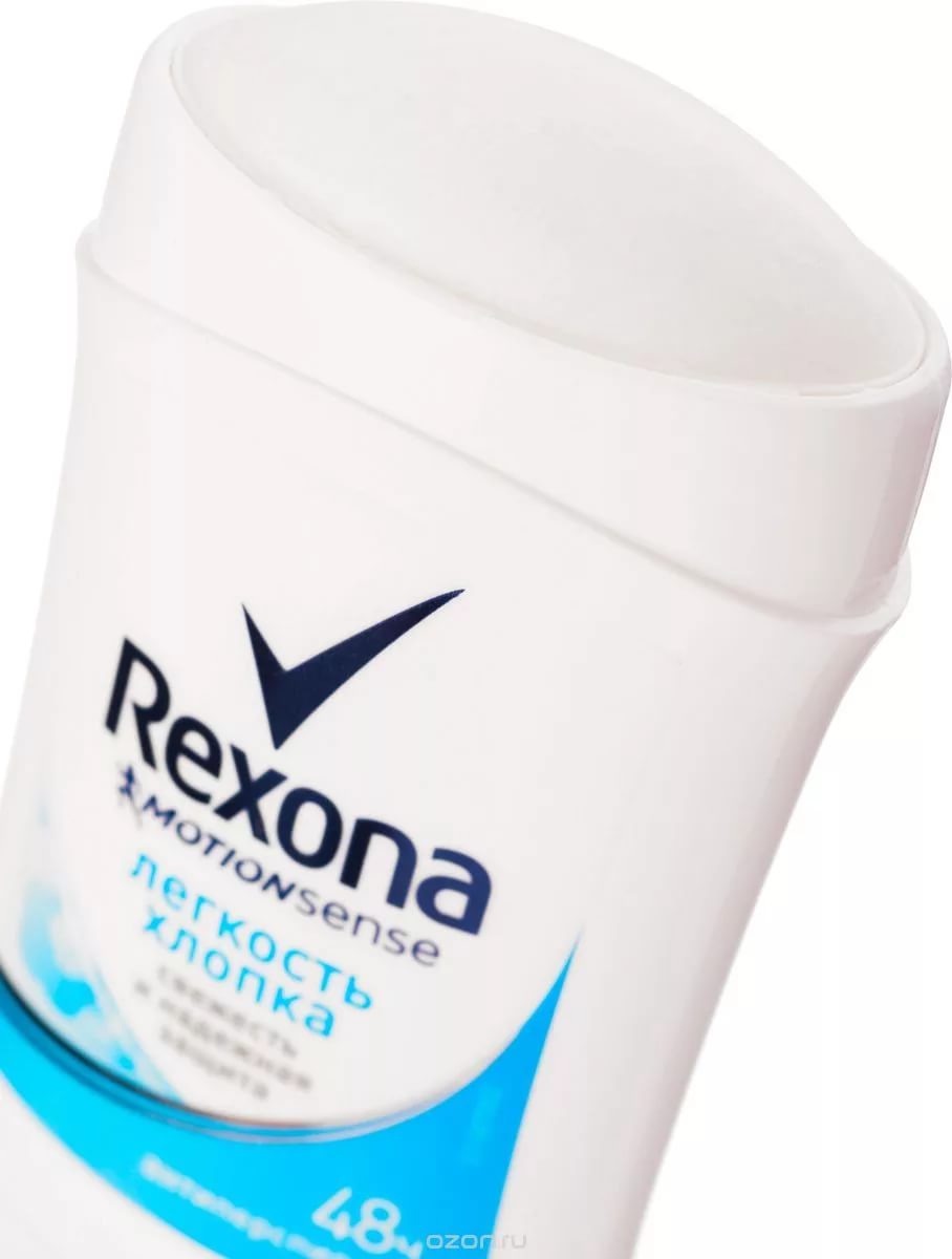 Дез. тверд. Rexona 40мл. жен. Легкость хлопка (6)