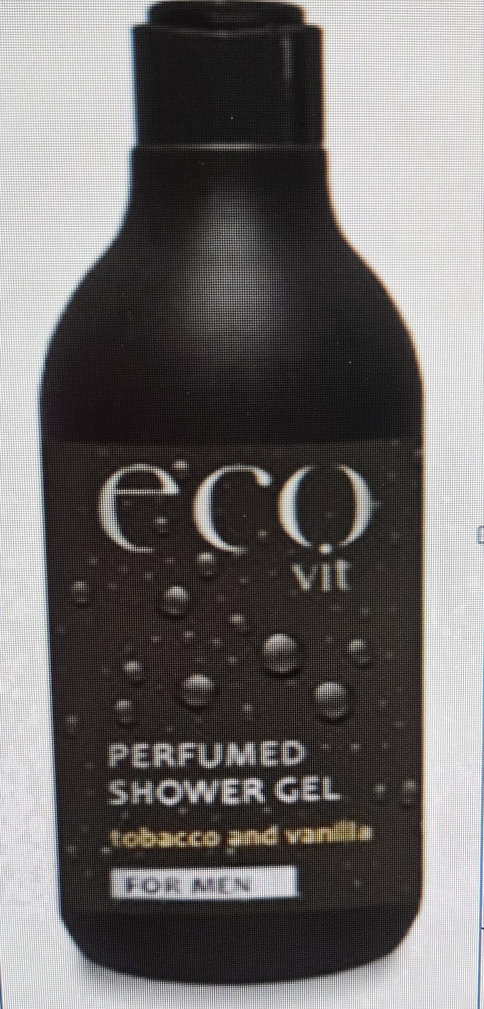 Гель для душа ECOandVIT 250мл. парфюм. Табак и ваниль***