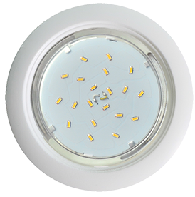 Светильник Ecola GX53 5355 св-к Легкий Белый 25x106 FW5355ECD (10/50)