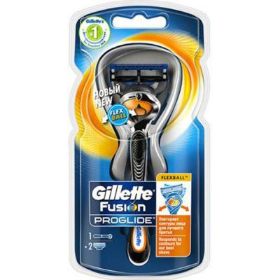 Станки Gillette Fusion ProGlide Flexball с 2 касетами