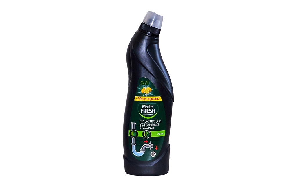 Ср-во Master FRESH 750л. от засоров Лимон (15)