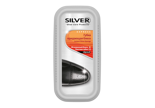 Губка для обуви Silver бесцвет. широкая PS3102-03