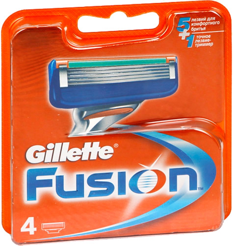 Кассеты Fusion 4шт.