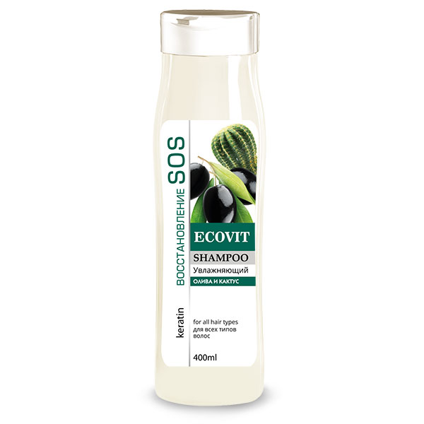 Шампунь ECOandVIT 400мл. Organic oil для всех типов волос