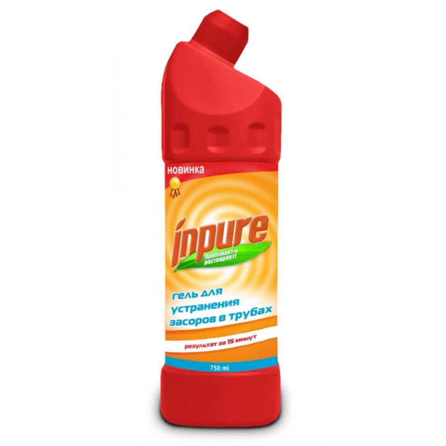 Ср-во Inpure 1л. Гель для труб