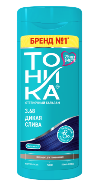Оттеночный бальзам Тоника 3.68 Дикая слива (6)